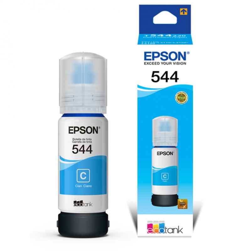 FRASCO TINTA ORIGINAL EPSON 544 CELESTE