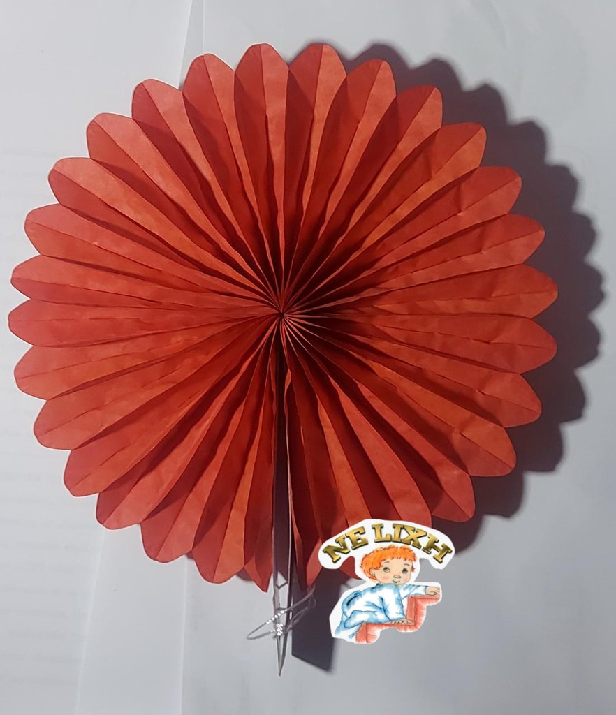 ABANICO DE PAPEL PEQUEÑO COLORES