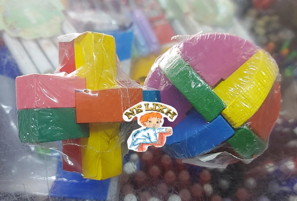CUBO MADERA ARMABLES DE COLORES