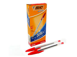 LAPICERO BIC NORMAL CAJA 12UNI ROJO