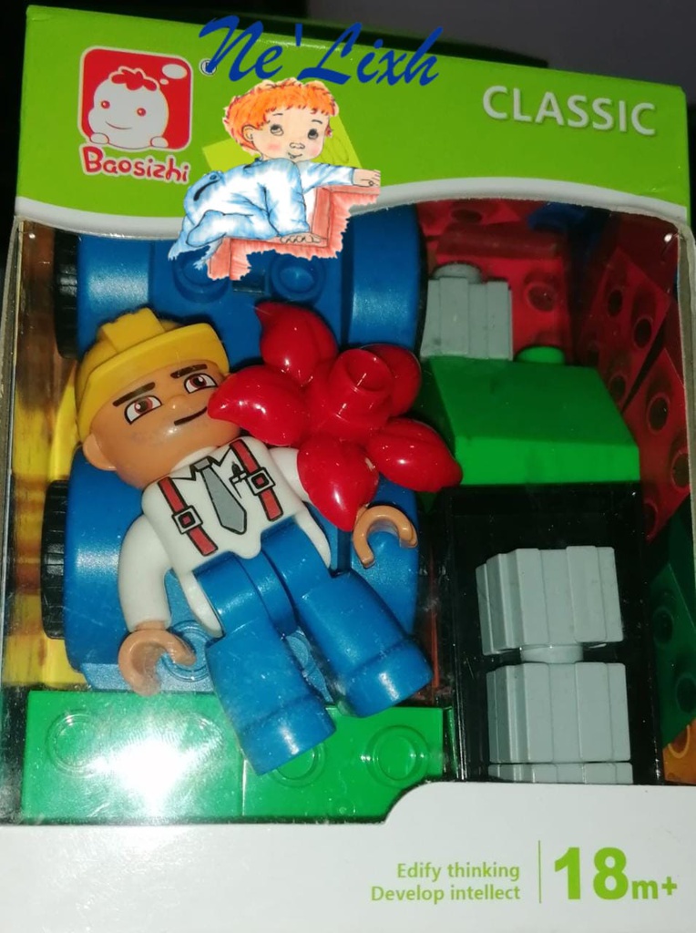 JUGUETE LEGO CON MUÑECO