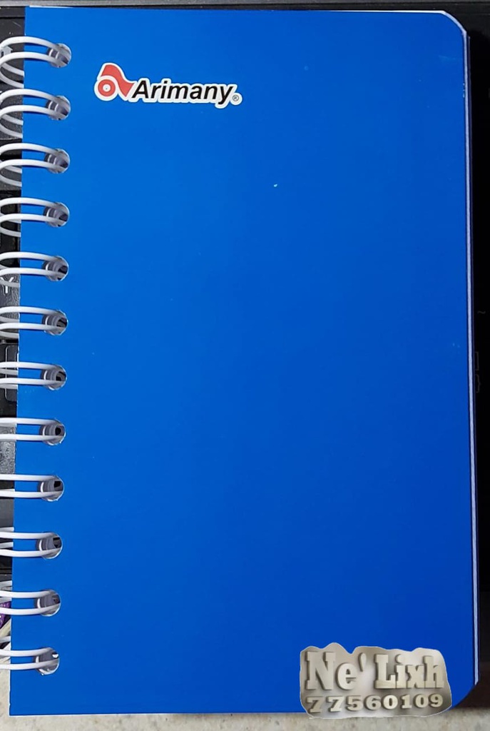 LIBRETA ESPIRAL LISO ARIMANY MINIMASTER DE 5 COLORES 150 HOJAS