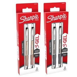 LAPICERO SHARPIE GEL 0.7MM RETRACTIL BX2