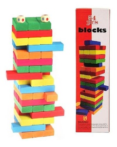 JUEGO DE MESA JENGA 54 PCS