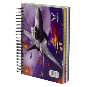 LIBRETA ESPIRAL DE 5 COLORES 1 ANILLO