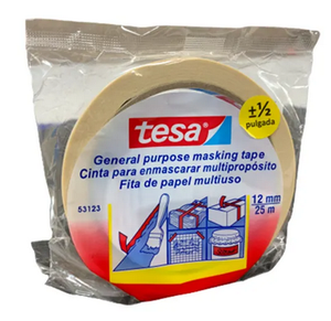 ROLLO DE MASKING TAPE 1/2 TESA