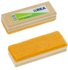 ALMOHADILLA P PIZARRON KREA MADERA FELPA AMARILLA